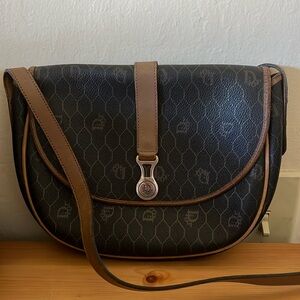 Vintage Dior honeycomb small crossbody bag